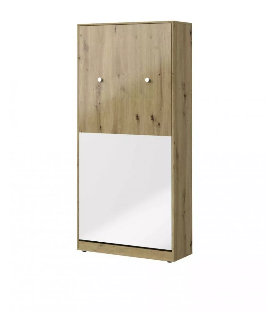 Bērnu gulta Nero 15 gloss 90x200 ar stelāžu Guļamvietas platums: 90 cm, Guļamvietas garums: 200 cm, · 103 × 40 × 219 cm