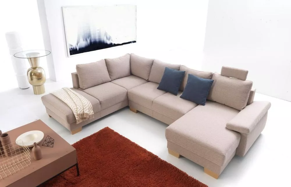 Dīvāns Chivas 3 Premium Standard · Bēšs · 228 × 318 × 89 cm