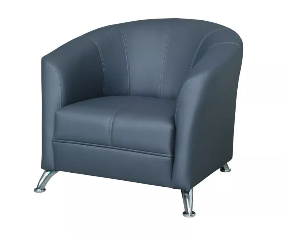 Mīksts krēsls Olier 1S Standard · Grafīts · 86 × 77 × 68 cm
