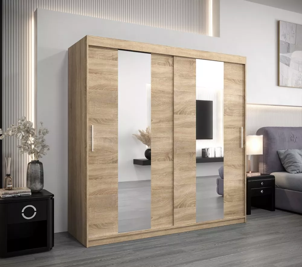 Skapis Pole · Sonoma · 200 × 62 × 200 cm