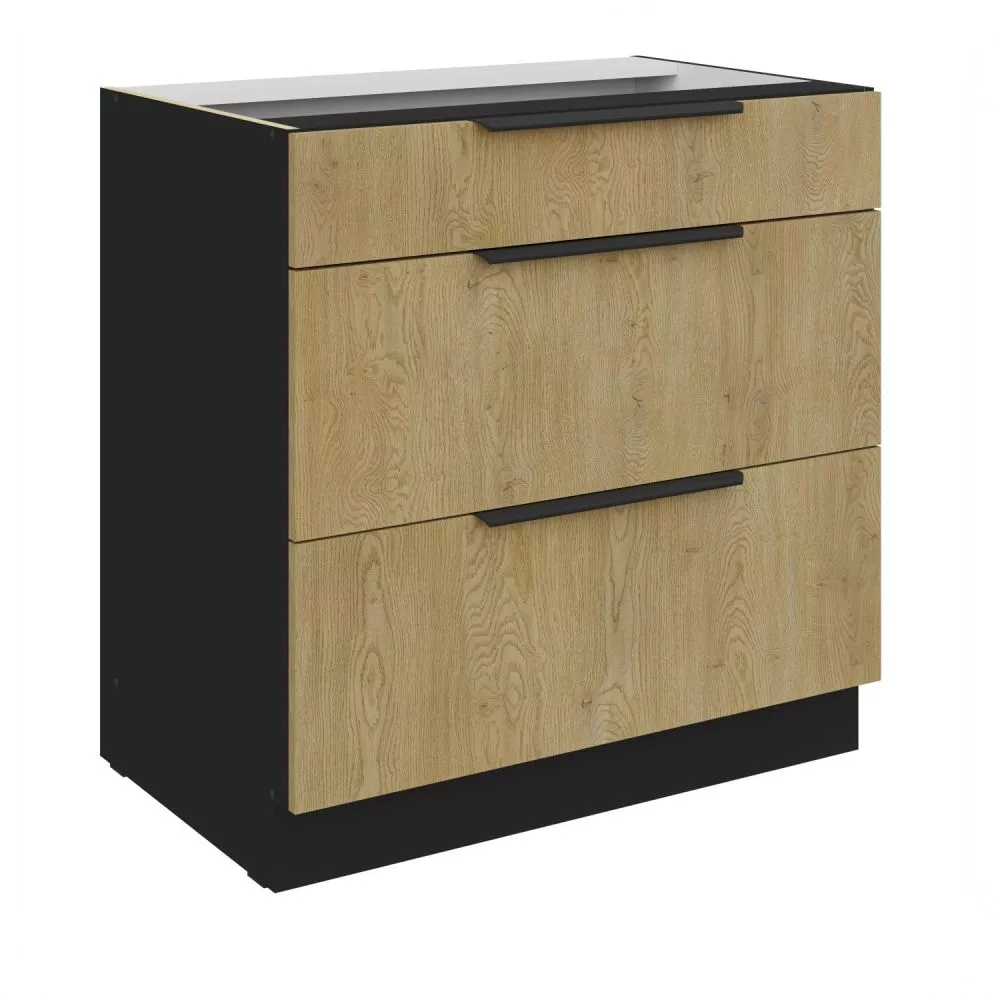 Virtuves skapis Cremona 80 D 3S BB