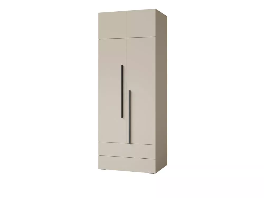 Skapis Lorin 02 Plus · Kašmira · 90 × 60 × 236 cm