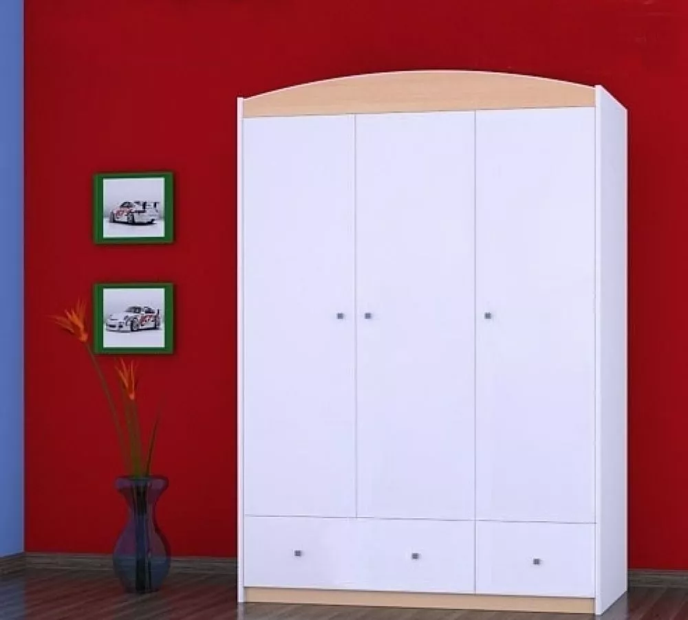Bērnu skapis Happy SZ11-A · 132 × 54 × 187 cm