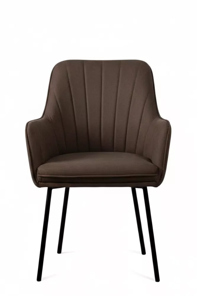 Krēsls KR 8 Standard · Tumši brūns · 95 × 63 × 62 cm