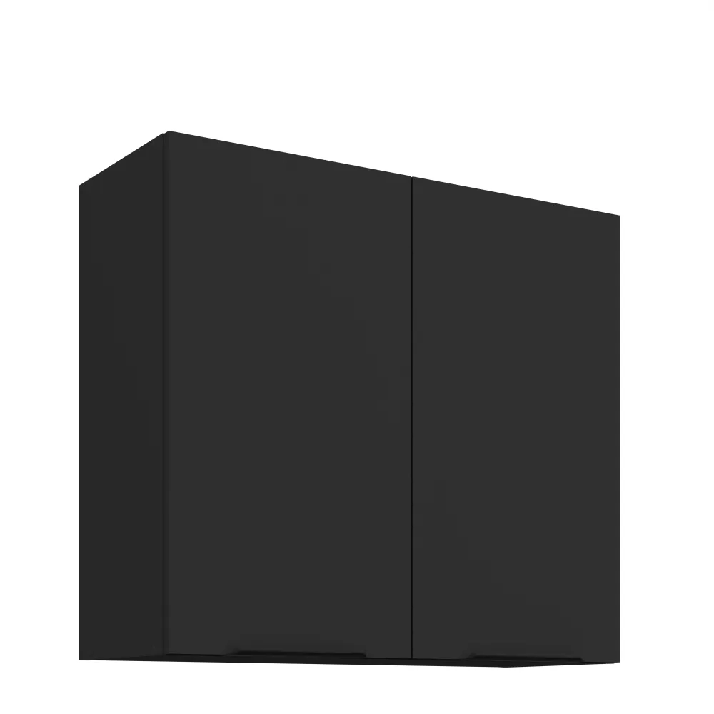 Virtuves skapis Aria Black 80 G-72 2F
