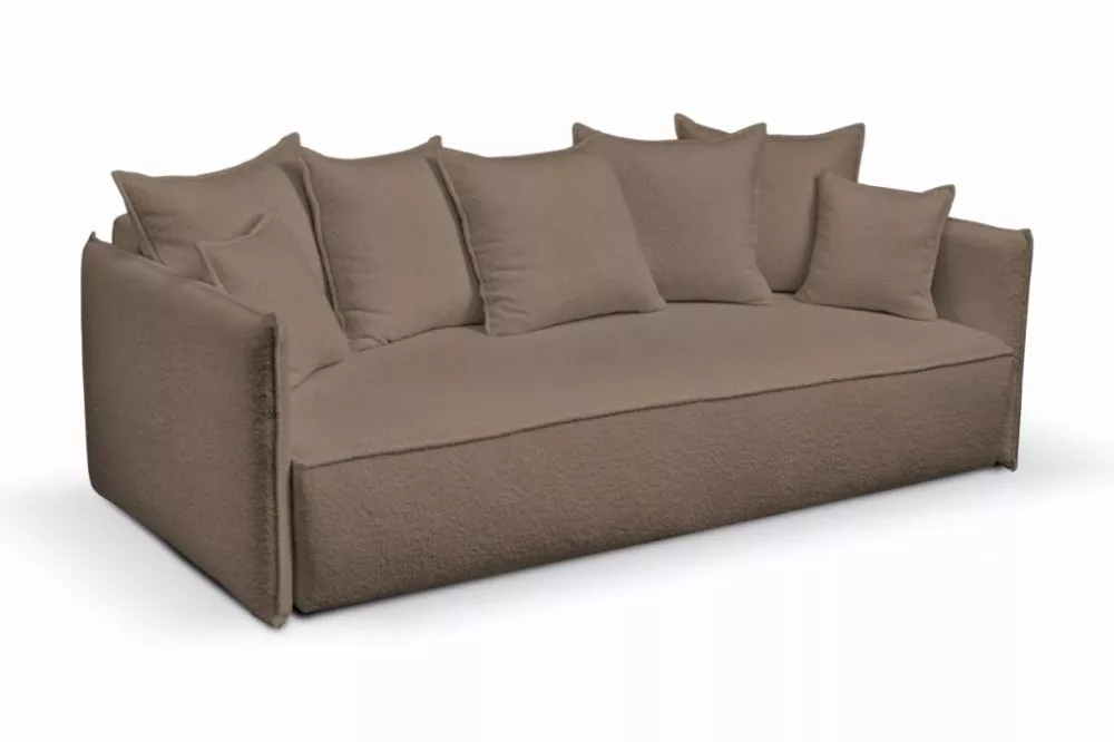 Dīvāns Buklala Premium Standard · Tumši brūns · 105 × 225 × 85 cm