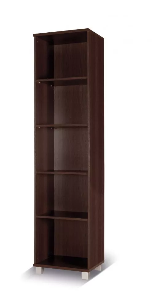 Grāmatu skapis Maximus M12 · Kastanis venge · 50 × 40 × 203 cm