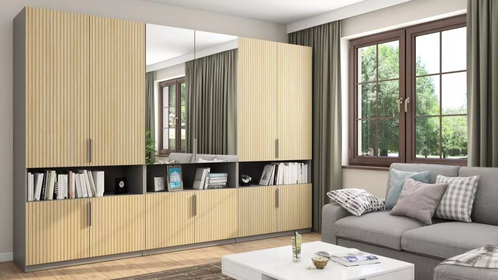 Skapis Wardrobe 330 · 330 × 58 × 230 cm