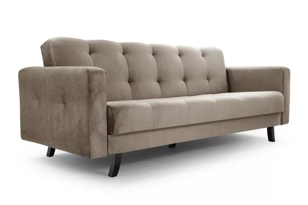 Dīvāns Lizbona Classic Standard · Gaiši brūns · 93 × 227 × 90 cm
