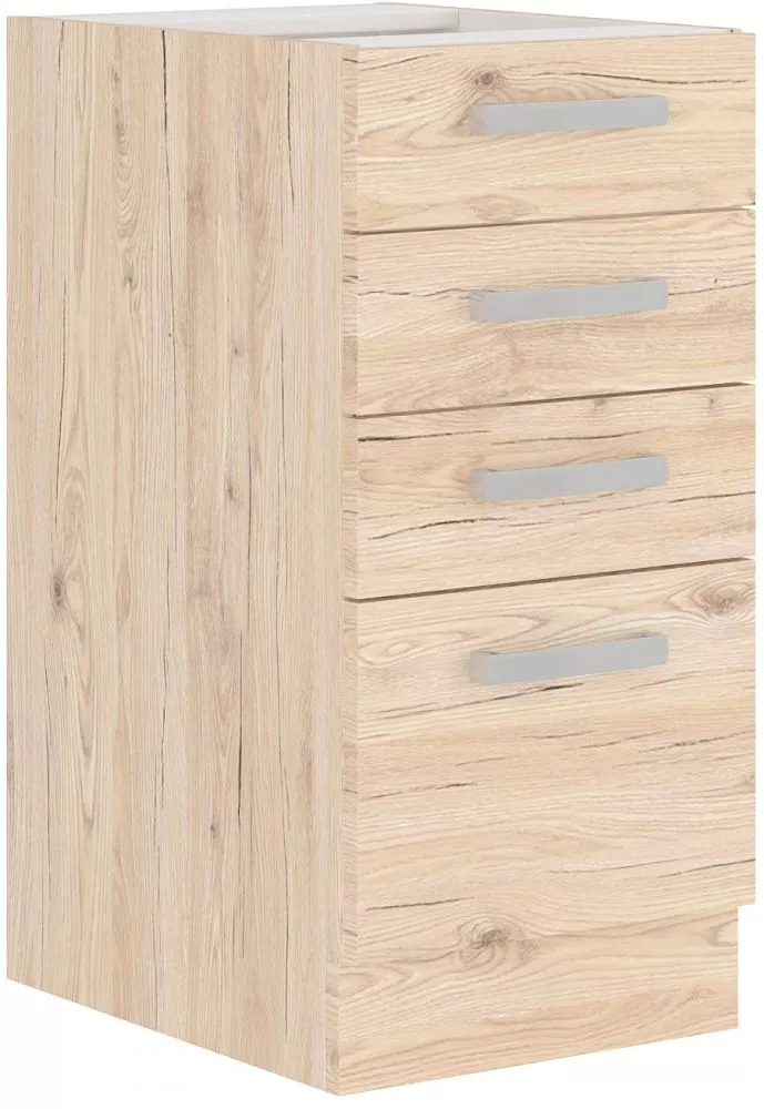 Virtuves skapis Bordeaux 40 D 4S BB · Piena ozols