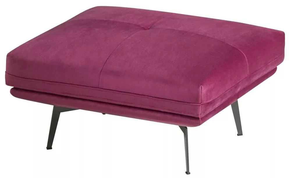 Pufs Galaxy Pouf standard Auduma numurs: Element 19, · Tumši rozā · 83 × 47 × 62 cm