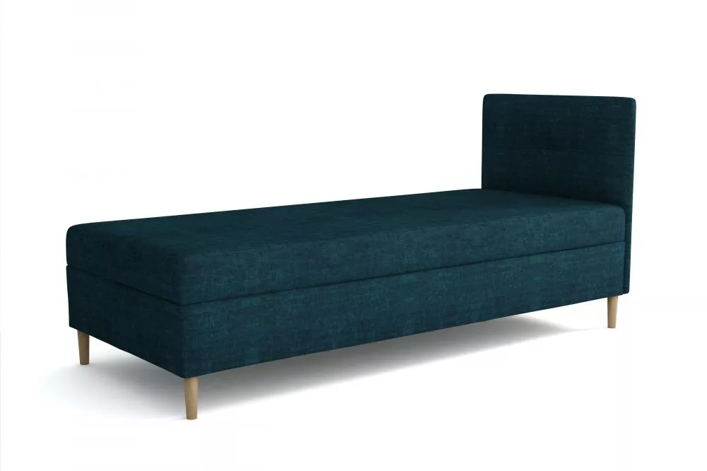 Dīvāns Enzo Classic standard Atvēršanas puse: labā, · Tirkīzs · 92 × 204 × 112 cm