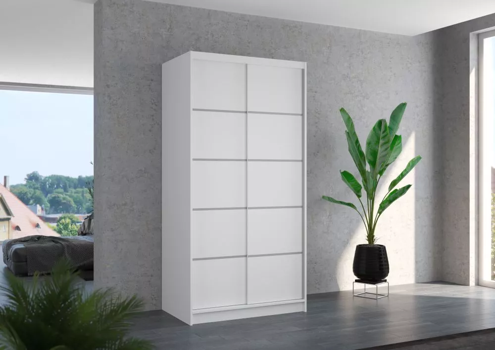 Skapis Riva 100 · 100 × 58 × 200 cm