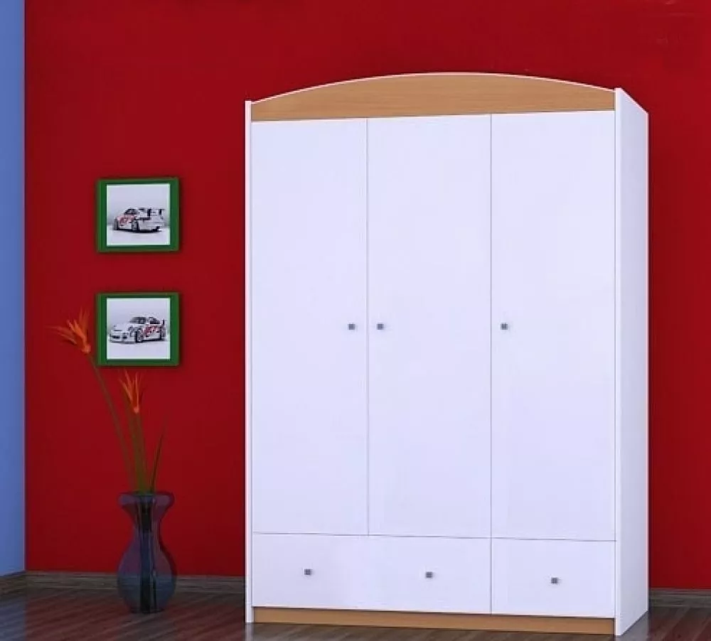 Bērnu skapis Happy SZ11-A · 132 × 54 × 187 cm