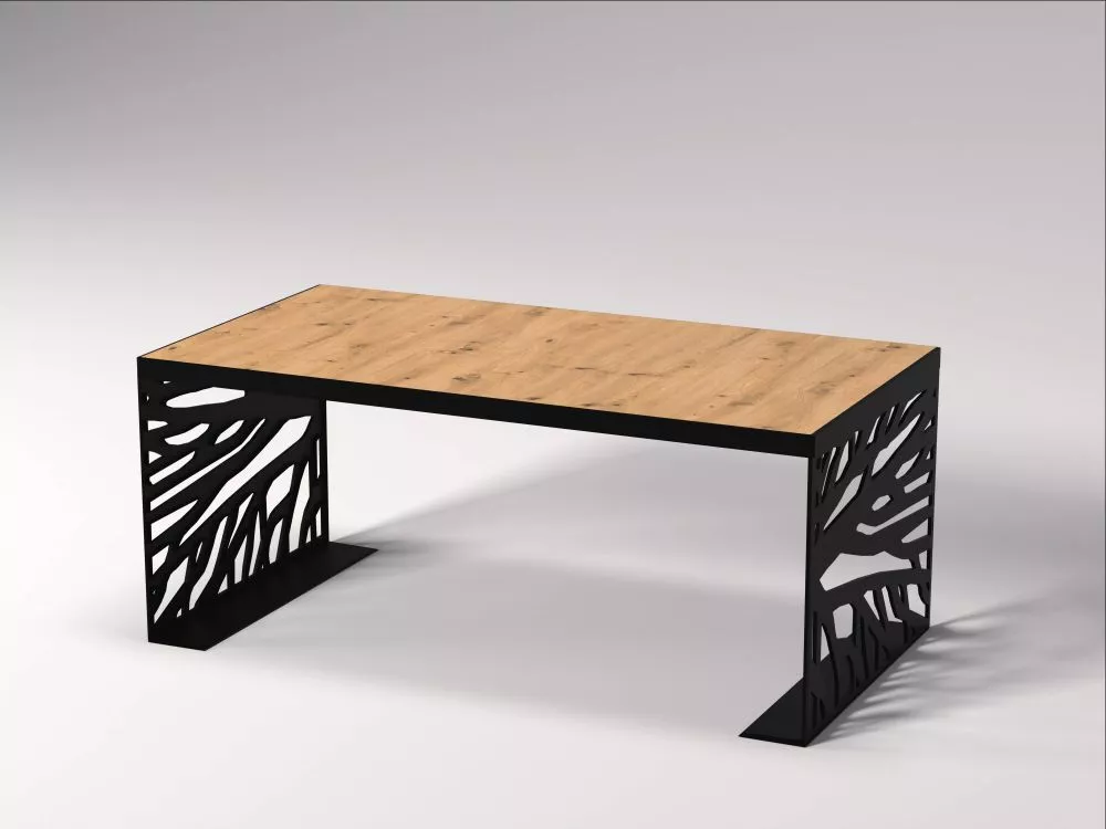 Žurnālgalds Oslo L Korpusa krāsa: ozols votāns, · 110 × 58 × 47 cm