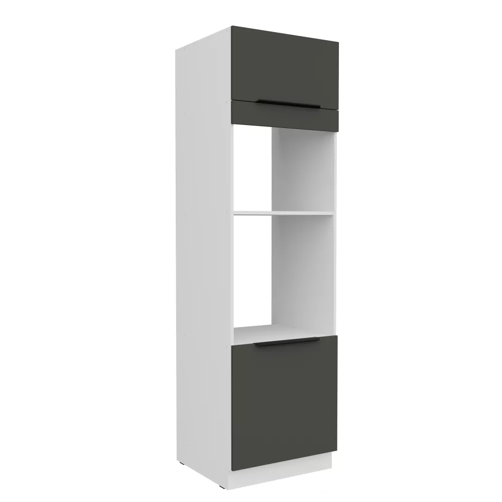 Virtuves skapis Aria Graphite 60 DPM-210 2F