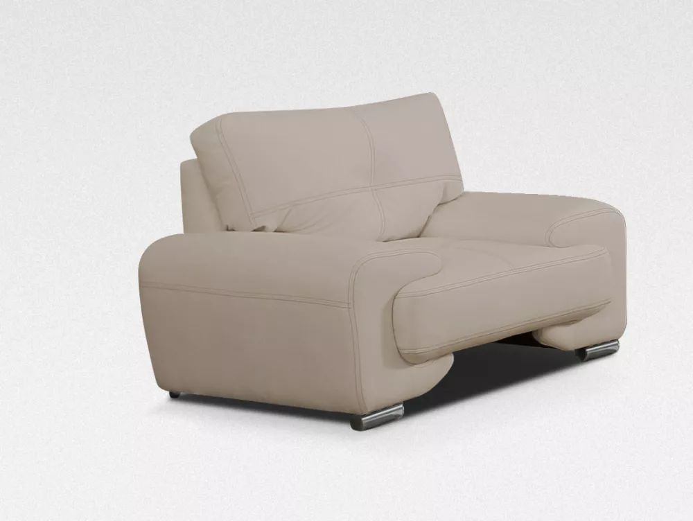 Mīksts krēsls Omega Lux 1 Standard · Kapučino · 90 cm