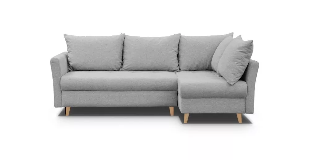 Dīvāns Niko Classic Standard · Gaiši pelēks · 148 × 233 × 90 cm