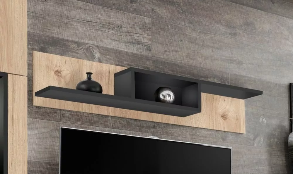 Plaukts Cross Hickory 5 · 150 × 30 × 22 cm