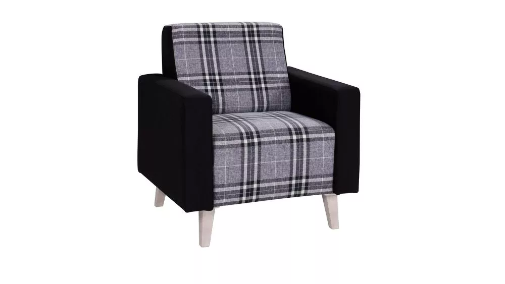 Mīksts krēsls Memone 1S Standard Sēdvietas dziļums: 45 cm, · Daudzkrāsains · 75 × 75 × 80 cm