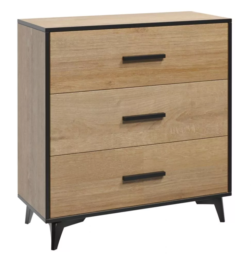 Kumode Frida 2 K3S · Ozols riviera · 91 × 40 × 94 cm