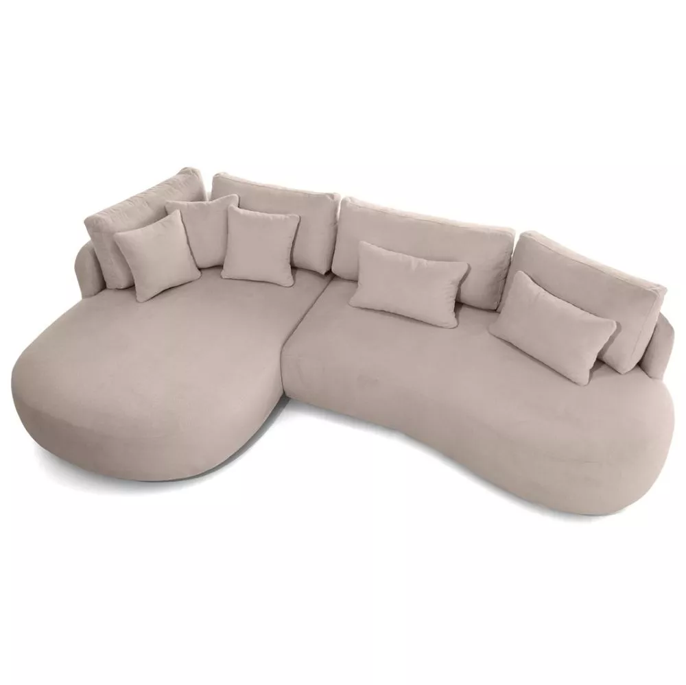 Dīvāns Jacobs Mini Standard · Bēšs · 185 × 315 × 86 cm