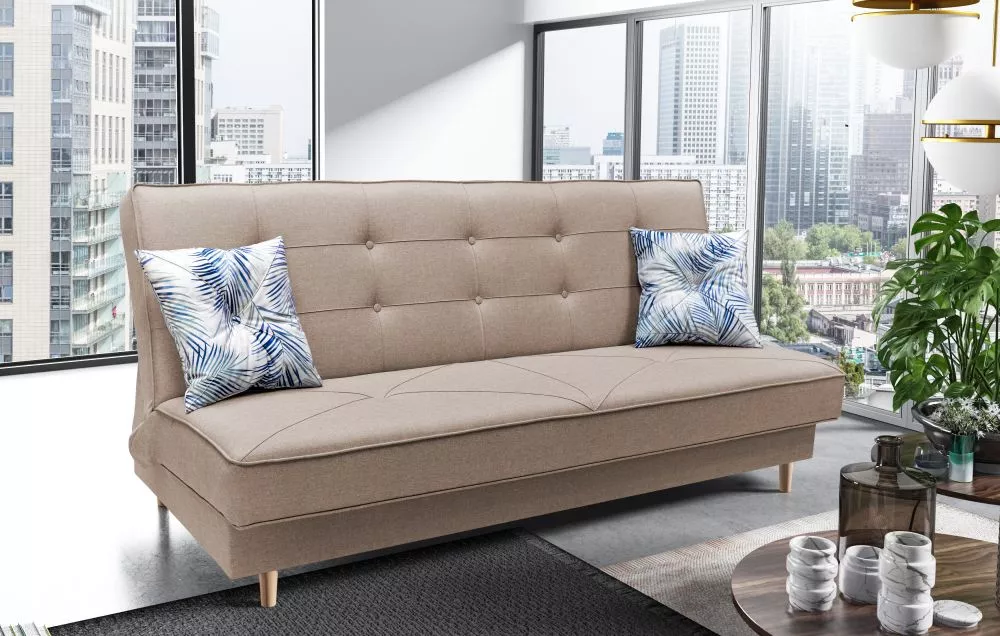 Dīvāns Sofa Bed 123 standard · Bēšs · 94 × 194 × 96 cm