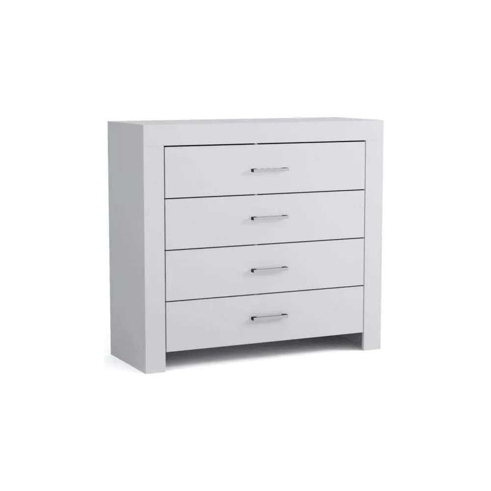 Kumode Figaro Bis K4S · Balts · 100 × 42 × 101 cm