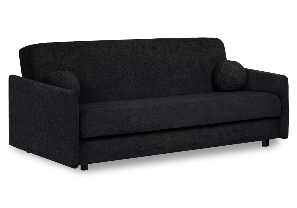 Dīvāns Roxy sofa Standard · Melns · 98 × 213 × 88 cm