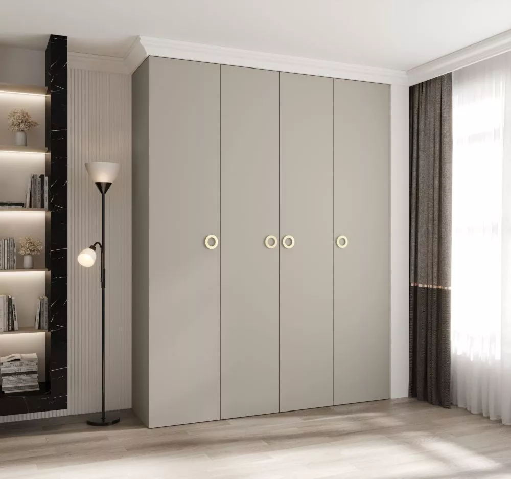 Skapis Como 1 · Kašmira · 190 × 50 × 245.5 cm