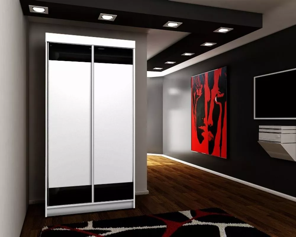 Skapis Top 15 ar LED · Balts · 100 × 62 × 200 cm