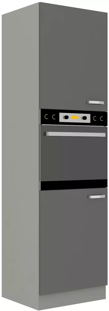 Virtuves skapis Grey 60 DP-210 2F · Pelēks