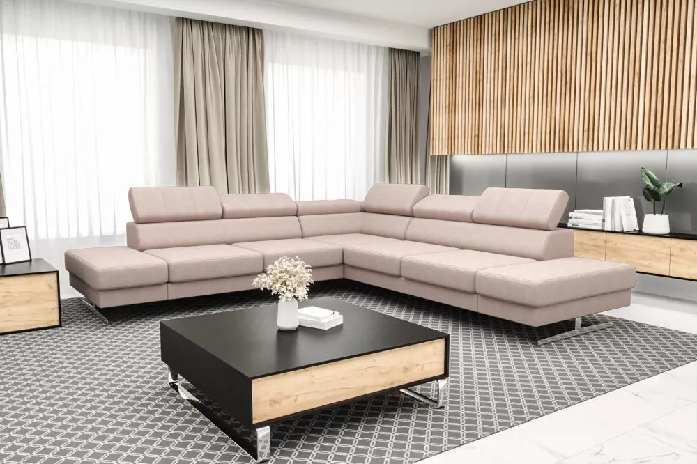 Dīvāns Emporio Max Standard · Bēšs · 300 × 300 × 79 cm