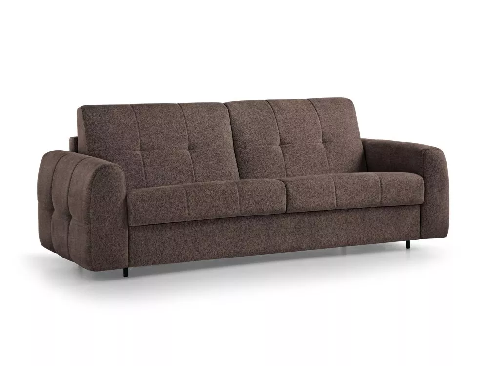 Dīvāns Peroni Standard ar matraci · Brūns · 100 × 210 × 90 cm