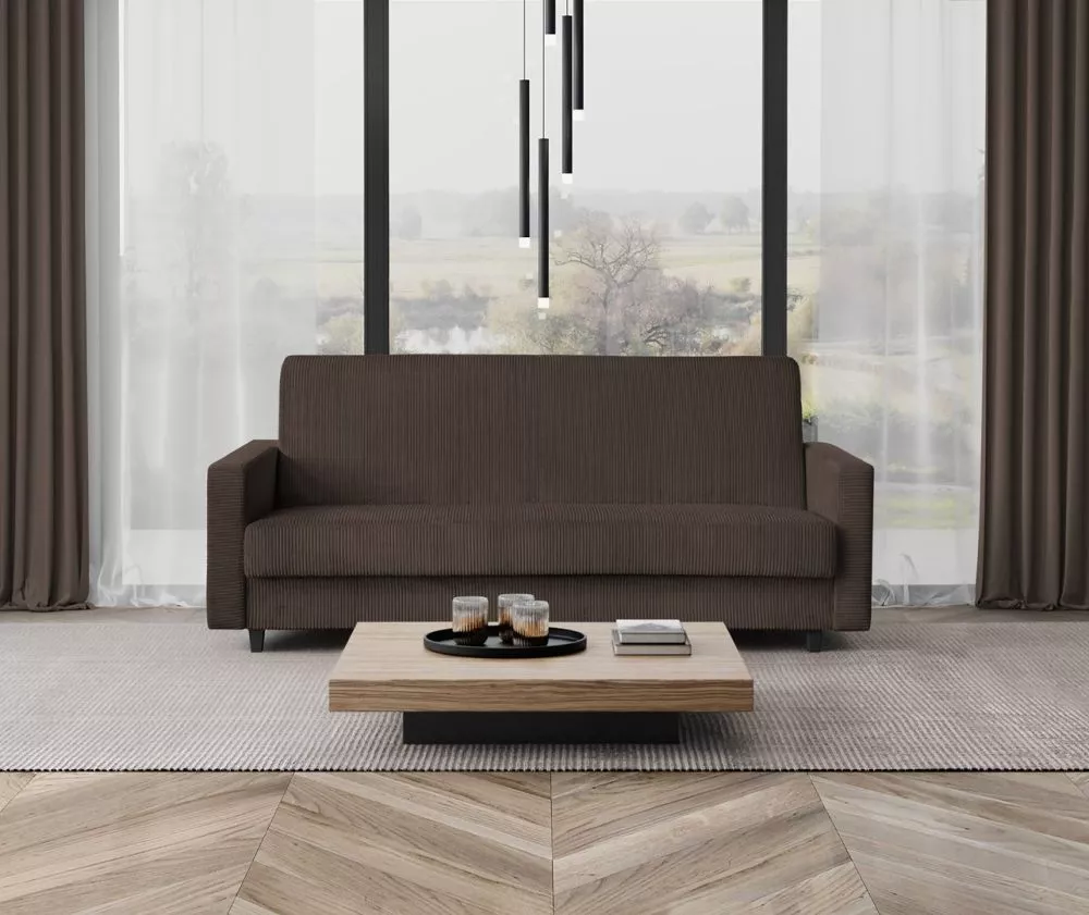Dīvāns Tango New 3S Standard · Brūns · 90 × 215 × 94 cm