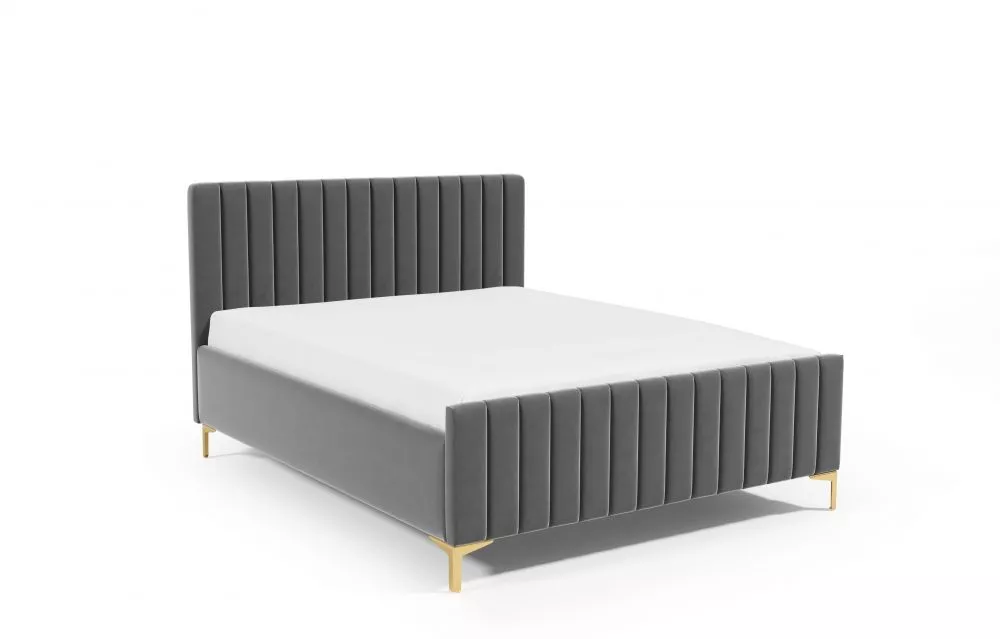Gulta PK25 ar stelāžu Guļamvietas platums: 90 cm, Guļamvietas garums: 200 cm, stelāžas tips: metāla, · Tumši pelēks · 10