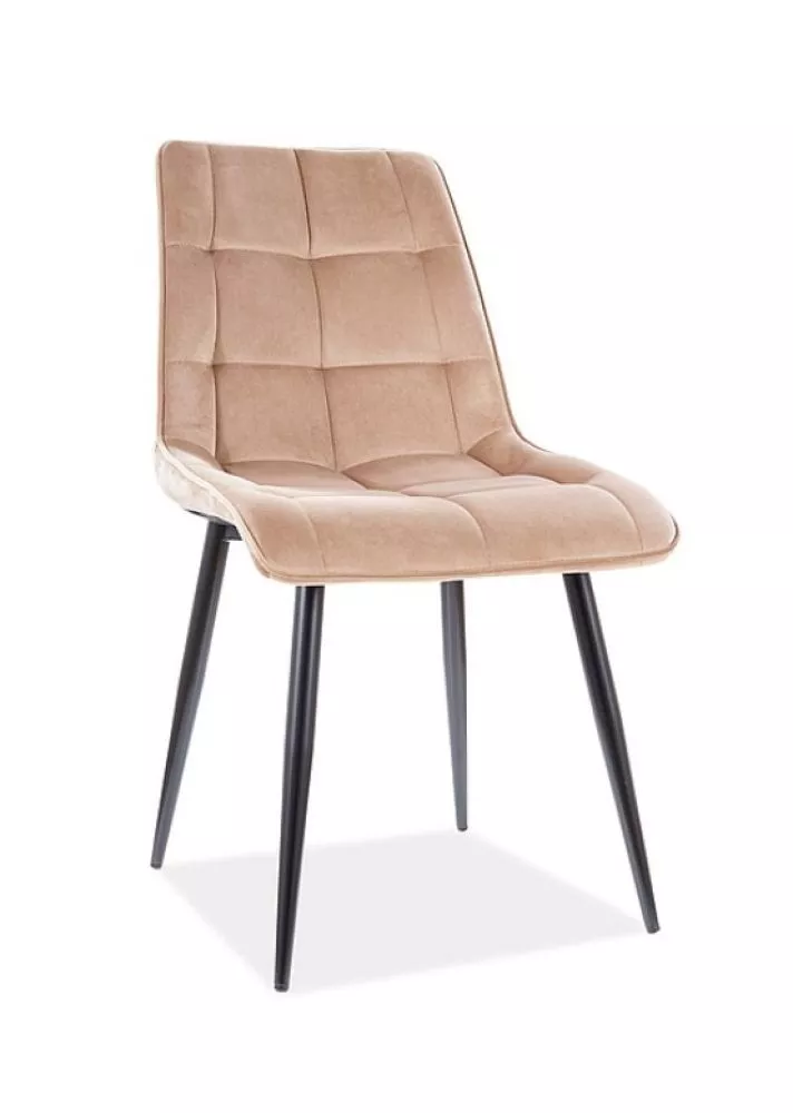 Krēsls Chic Velvet · Bēšs · 88 × 50 × 43 cm