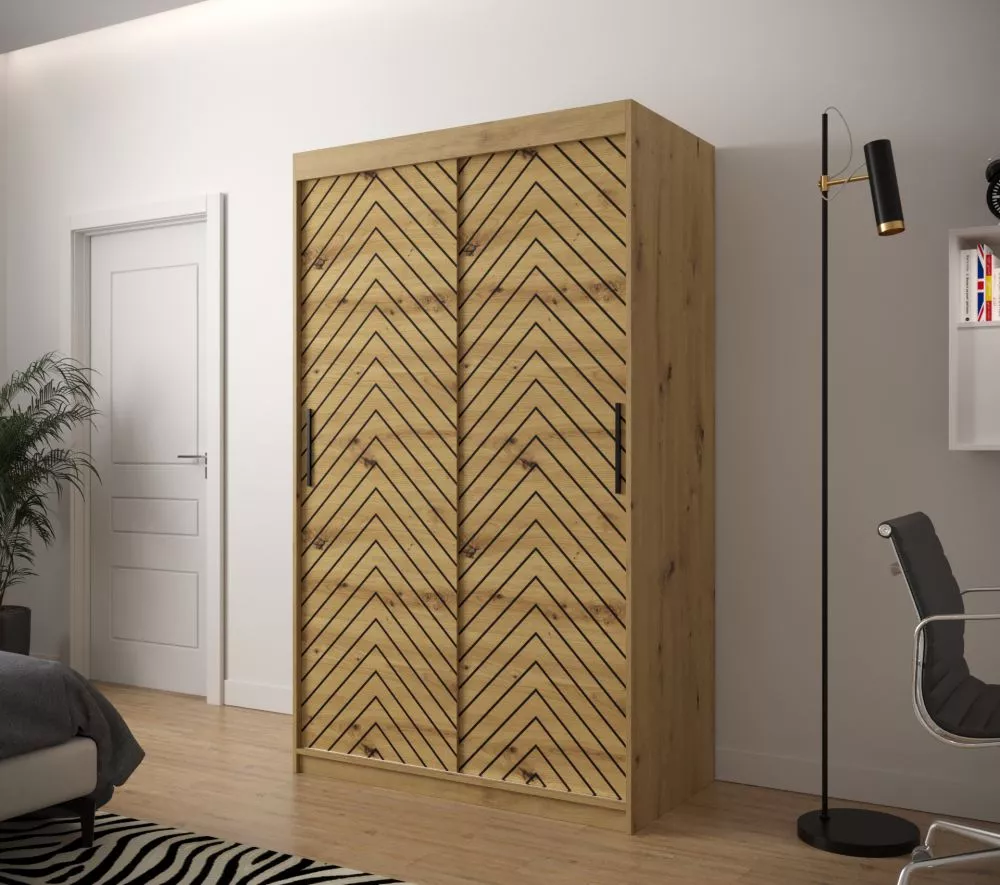 Skapis Jodelka 1 · 120 × 62 × 200 cm