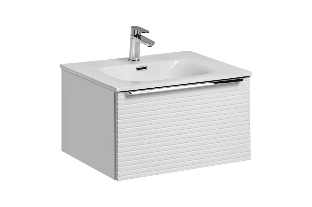 Vannas istabas skapītis Leonardo 82-60 Lux · Balts · 60 × 39.2 × 45.8 cm