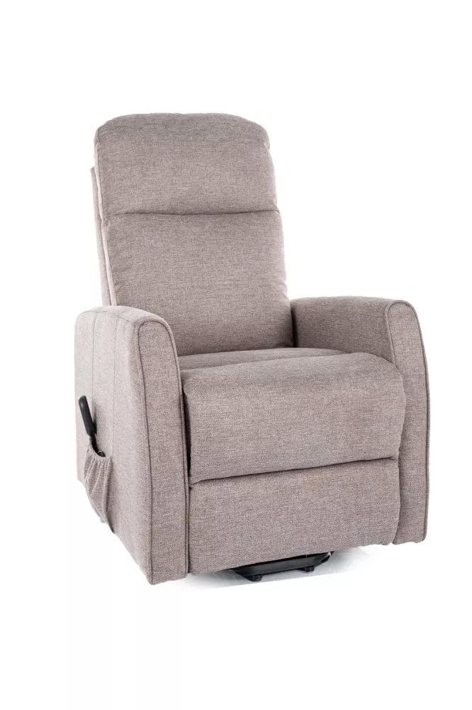 Mīksts krēsls Leto Brego Sēdvietas dziļums: 51 cm, Maksimālais dziļums: 165 cm, · Bēšs · 68 × 90 × 107 cm