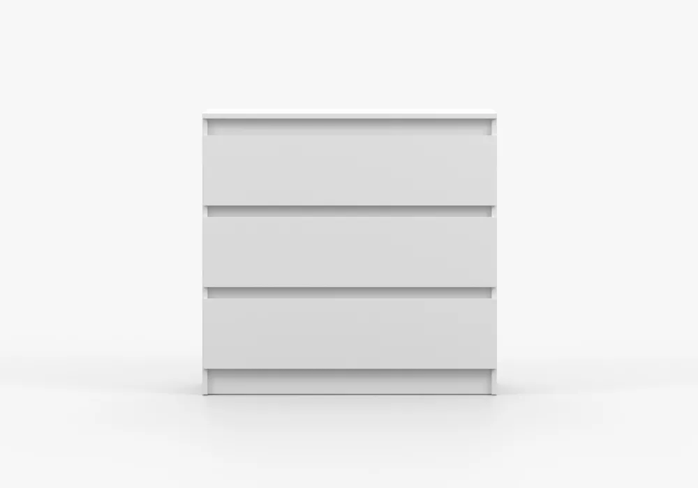 Kumode Solo K3S · Balts · 90 × 42 × 86 cm