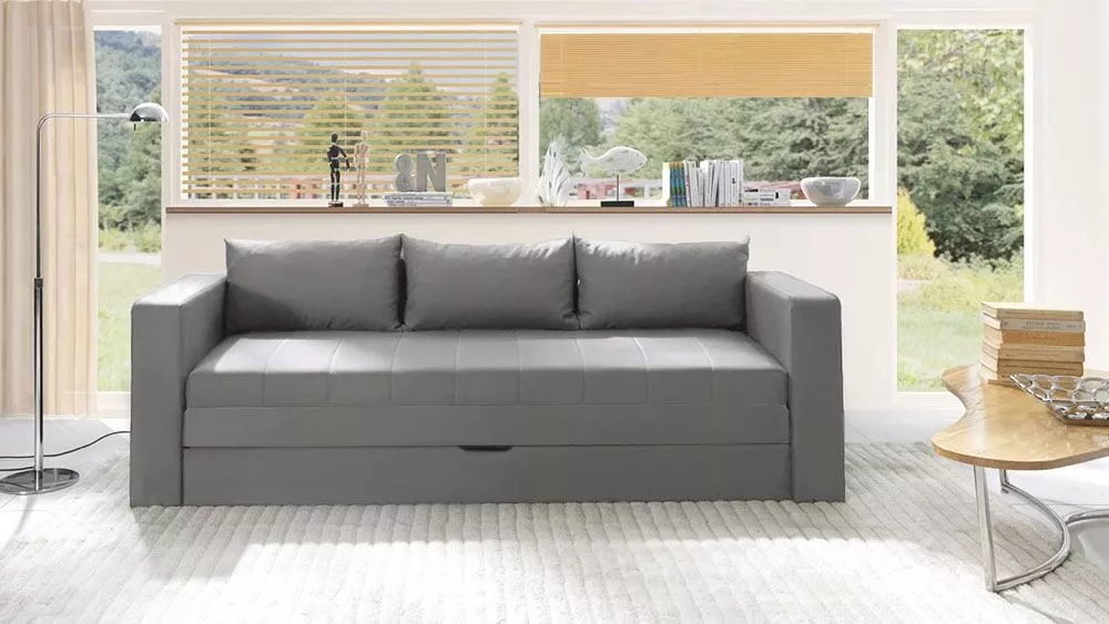 Dīvāns Euforia Duo Sofa Standard · Pelēks · 75 × 222 × 77 cm