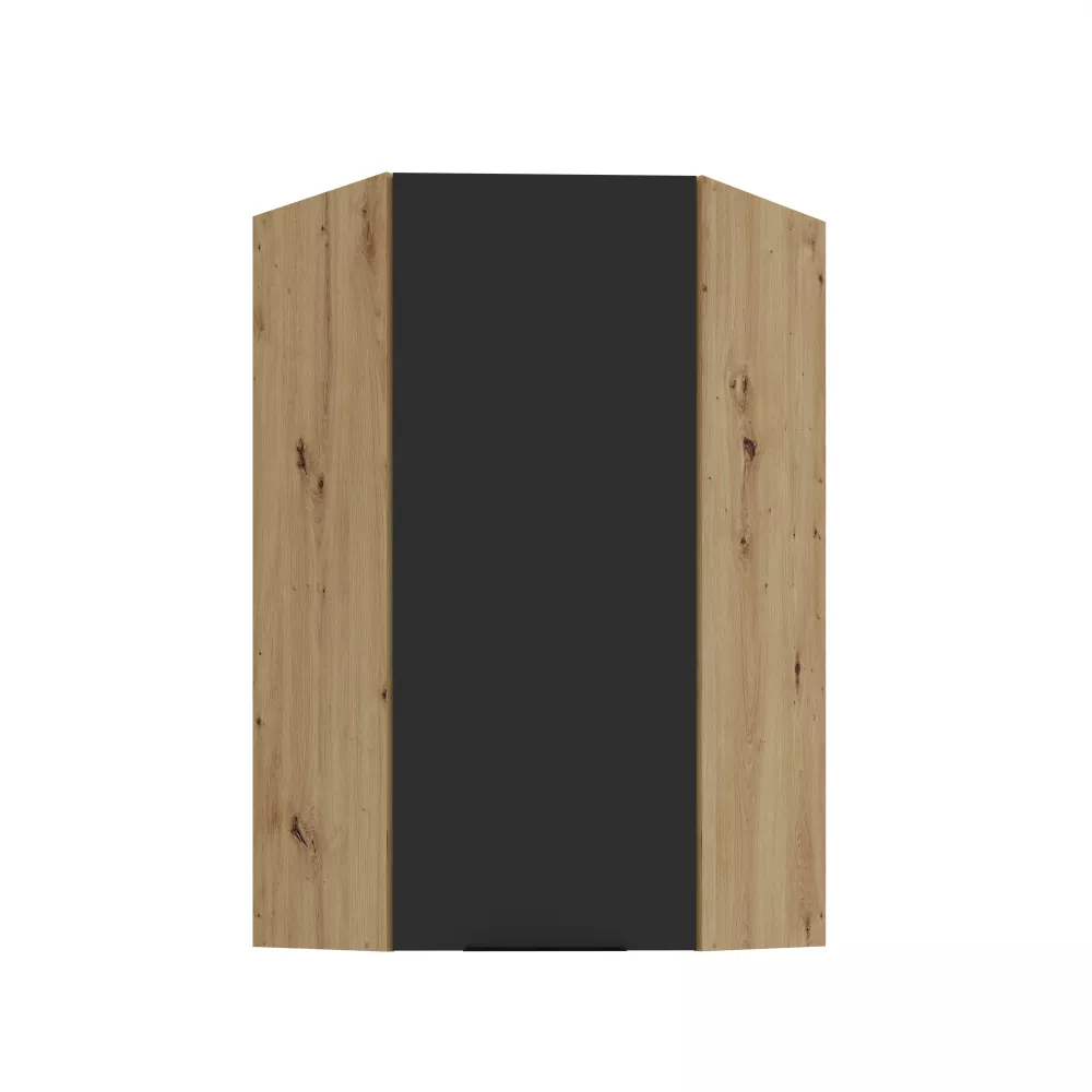 Virtuves skapis Aria Black 60x60 GN-108 1F