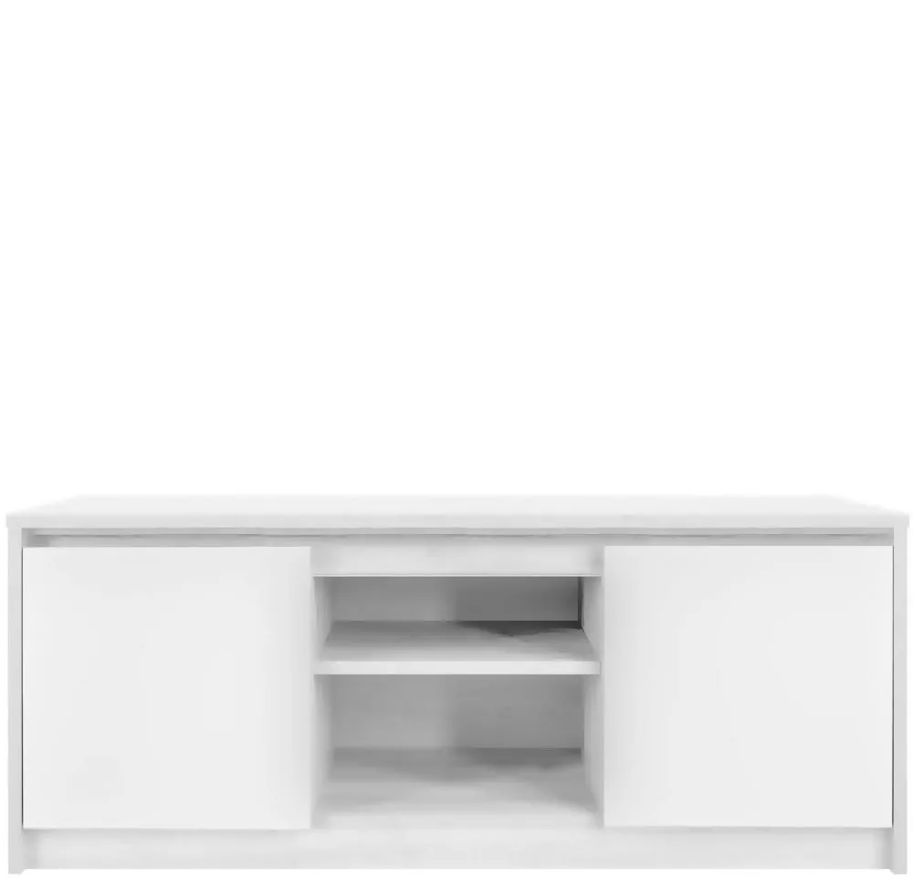 TV tumba Dexter DE01 · Balts · 120.5 × 40 × 50 cm