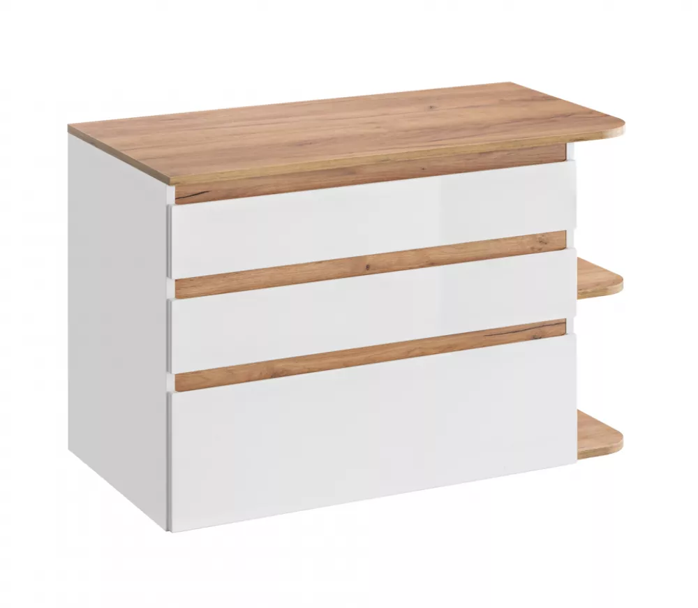 Vannas istabas skapītis Platinum 820 · 94 × 64 × 50 cm