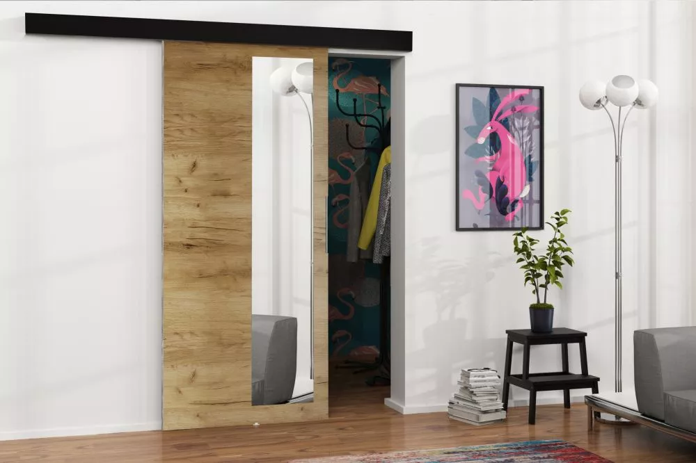 Bīdāmās durvis Malibu M-3 · Ozols craft zelts · 86 × 205 cm