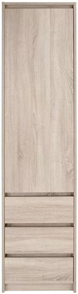 Grāmatu skapis Dexter DE10 · Sonoma · 50 × 40 × 200 cm