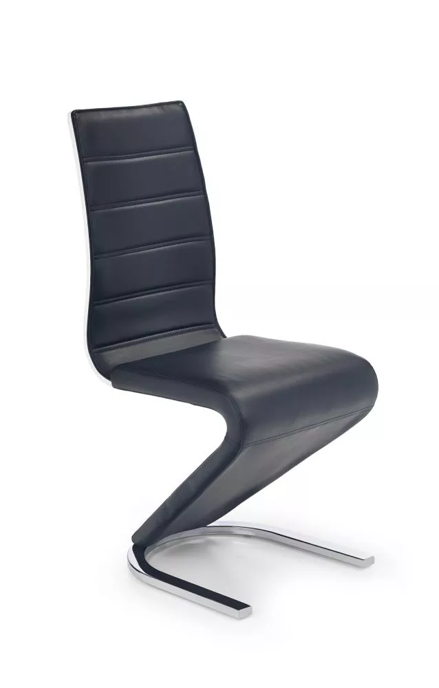 Krēsls K-194 · Balts + melns · 99 × 49 × 58 cm
