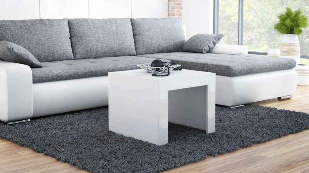 Žurnālgalds Tess 60 Korpusa krāsa: balts, · 60 × 60 × 50 cm