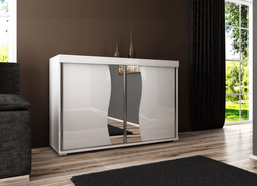 Kumode Tablet 2 · Balts · 140 × 45 × 94 cm